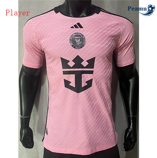 Novo Camisola Futebol Inter Miami Player Version Primera Equipamento 2024-2025