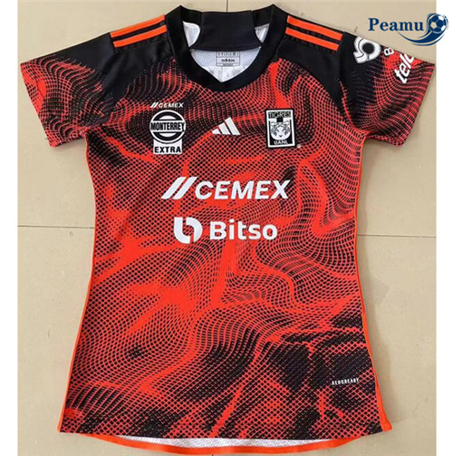 Oferta Camisola Futebol Tigres UANL Mulher Tercera Equipamento 2023-2024