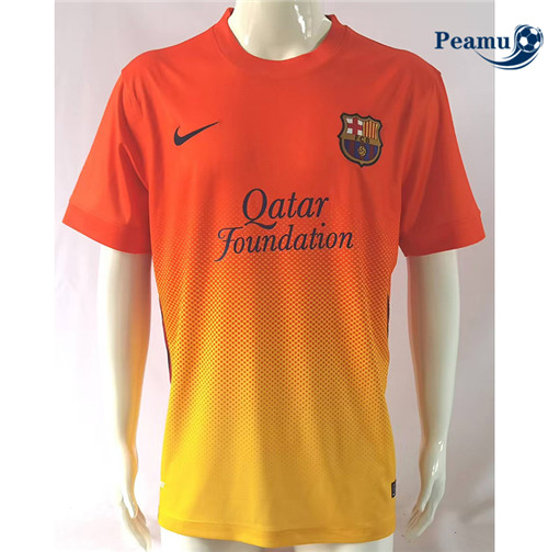 Loja Camisola Futebol Retrô Barcelona Alternativa Equipamento 2012-13