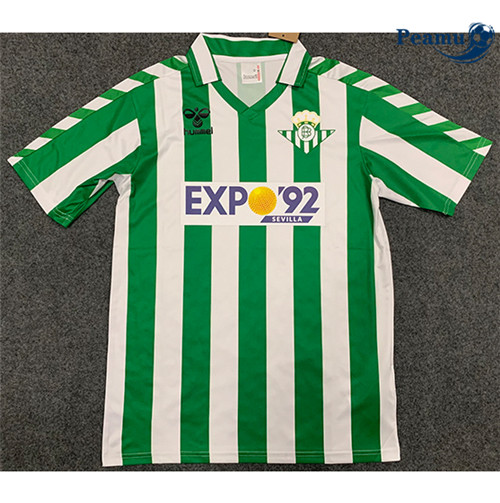 Loja Camisola Futebol Retrô Real Betis Principal Equipamento
