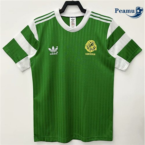 Novo Camisola Futebol Retrô Camaroes Principal Equipamento 1900