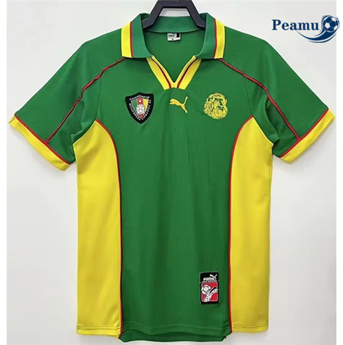 Oferta Camisola Futebol Retrô Camaroes Principal Equipamento 1998