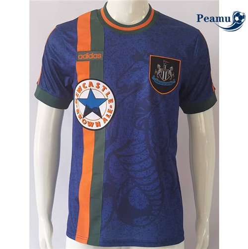 Criar Camisola Futebol Retrô Newcastle United Alternativa Equipamento 1997-98#