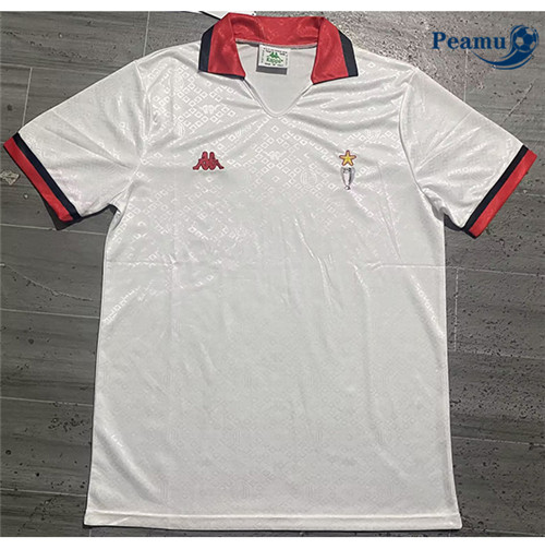 Criar Camisola Futebol Retrô AC Milan Alternativa Equipamento Liga de Campeones 1988-89
