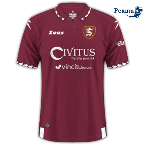 Criar Camisola Futebol Salernitana Principal Equipamento 2023-2024