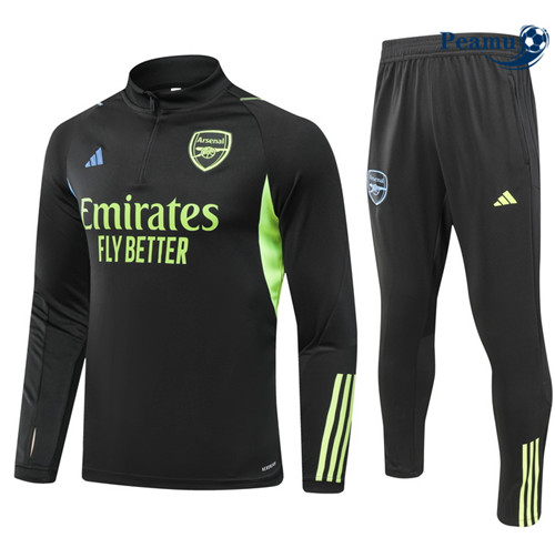 Criar Camisola Fato de Treino Arsenal Crianças Preto 2024