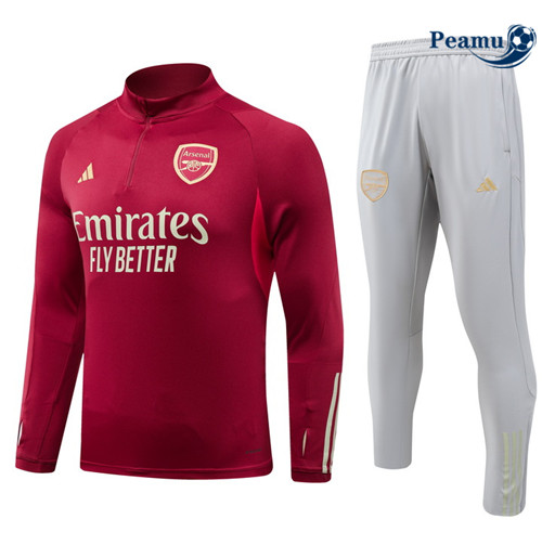 Loja Camisola Fato de Treino Arsenal Crianças Vermelho granate 2024