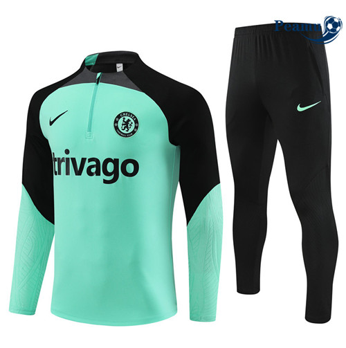 Novo Camisola Fato de Treino Chelsea Crianças verde claro 2024
