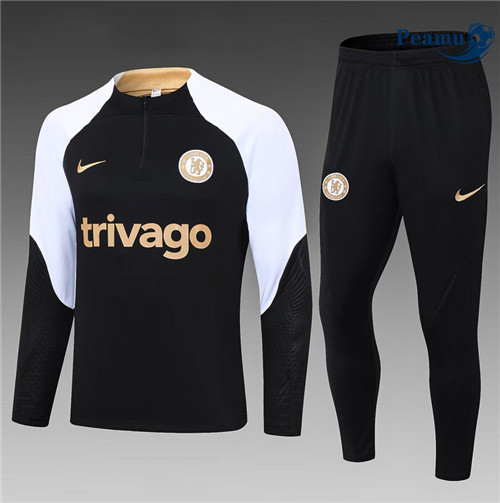 Oferta Camisola Fato de Treino Chelsea Crianças Preto 2024