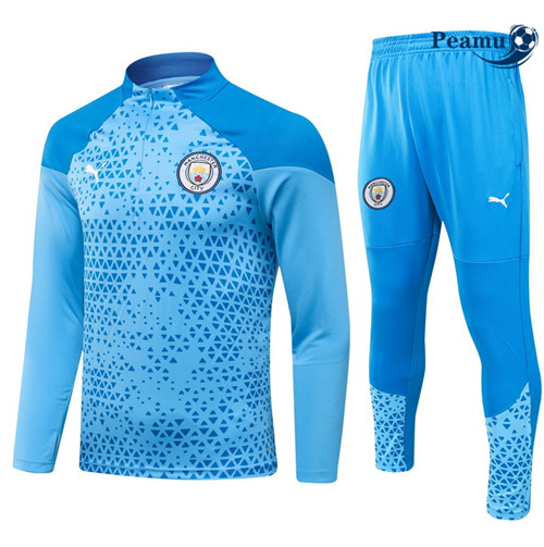 Criar Camisola Fato de Treino Manchester City Crianças cielo azul 2024