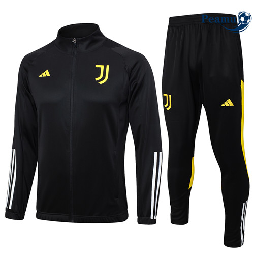 Comprar Camisola Casaco de Fato de Treino Juventus Crianças Preto 2024