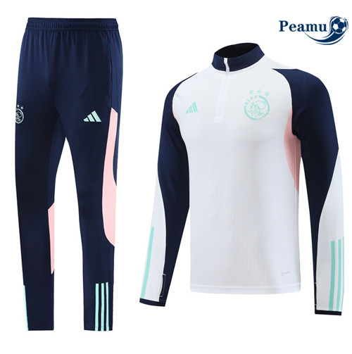 Oferta Camisola Fato de Treino AFC Ajax Branco 2024