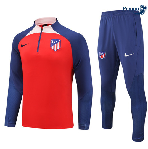 Criar Camisola Fato de Treino Atletico Madrid Vermelho 2024