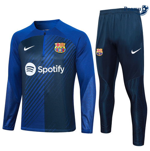 Criar Camisola Fato de Treino Barcelona azul 2024