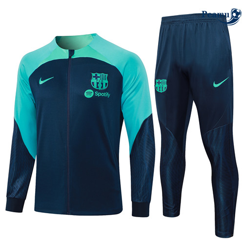 Loja Camisola Casaco de Fato de Treino Barcelona azul real 2024
