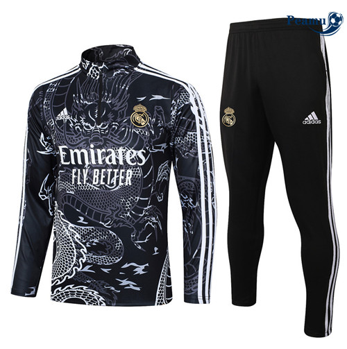 Criar Camisola Fato de Treino Real Madrid Cinzento 2024