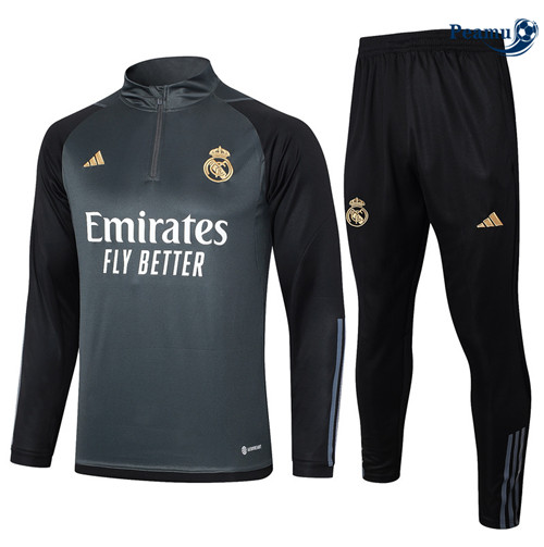 Loja Camisola Fato de Treino Real Madrid Cinzento oscuro 2024