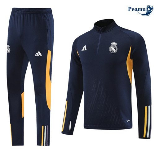 Novo Camisola Fato de Treino Real Madrid Color zafiro 2024