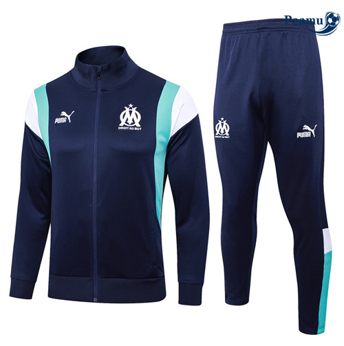 Oferta Camisola Casaco de Fato de Treino Marsella azul real 2024