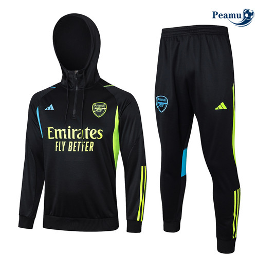 Loja Camisola Fato de Treino Arsenal Sombrero Preto 2024