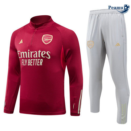 Comprar Camisola Fato de Treino Arsenal Vermelho granate 2024