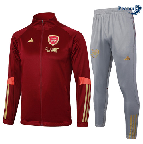 Loja Camisola Casaco de Fato de Treino Arsenal color Vermelho oscuro 2024