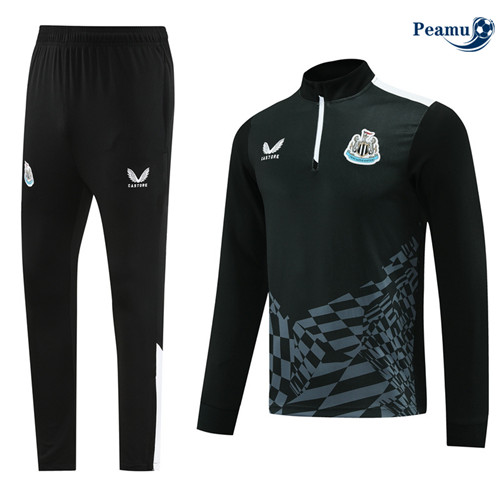 Criar Camisola Fato de Treino Newcastle United Preto 2024