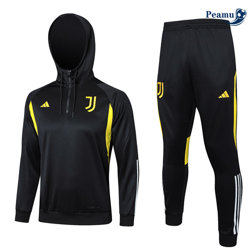 Oferta Camisola Fato de Treino Juventus Sombrero Preto 2024