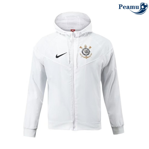 Comprar Camisola Jaqueta Futebol Windrunner Fato de Treino Corinthians Branco 2024