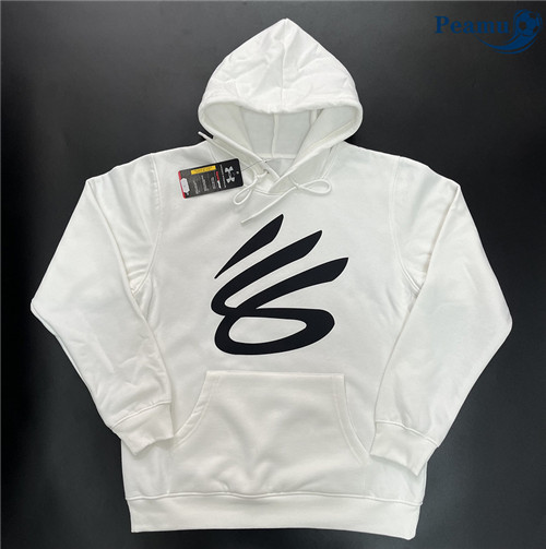 Loja Camisola Jaqueta Futebol Sueter de Treinamento Curry Branco 2024