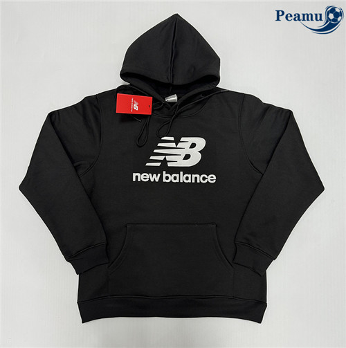 Criar Camisola Jaqueta Futebol Sueter de Treinamento New Balance Preto 2024