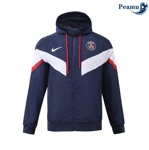 Comprar Camisola Jaqueta Futebol Windrunner Fato de Treino PSG Azul marino 2024
