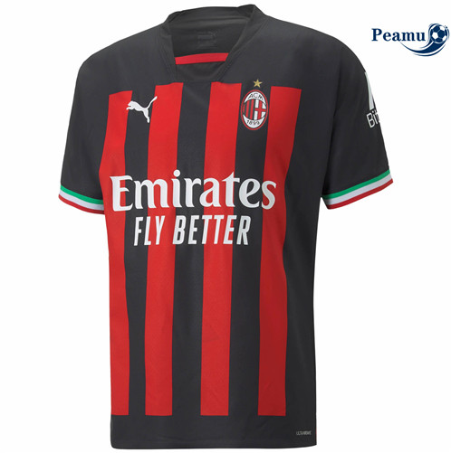 Camisola Futebol AC Milan Principal Equipamento 2022-2023 pt229293