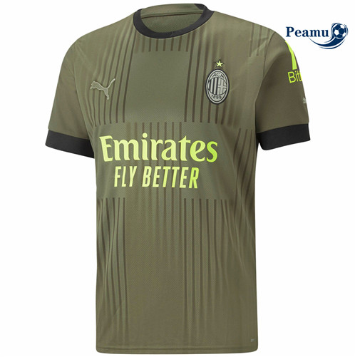 Camisola Futebol AC Milan Terceiro Equipamento 2022-2023 pt229294