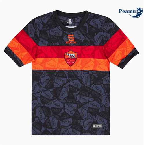 Camisola Futebol AS Roma Alternativa Equipamento Azul 2022-2023 pt229305