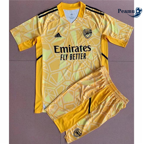 Camisola Futebol Arsenal Crianças Goleiro Amarelo 2022-2023 pt228220