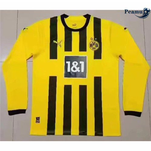 Camisola Futebol Borussia Dortmund Principal Manga Comprida 2022-2023 pt228010