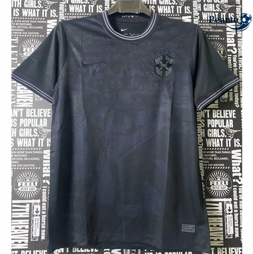 Camisola Futebol Brasil Equipamento Edição especial Preto 2022-2023 pt228570