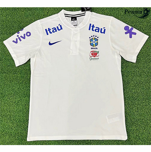 Camisola Futebol Brasil Equipamento Equipamento Branco 2022-2023 pt228579