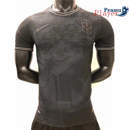 Camisola Futebol Brasil retro Player Version Preto 2022-2023 pt228588
