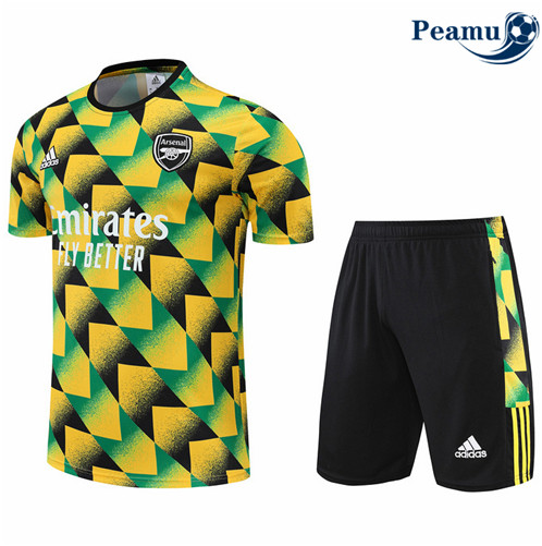 Camisola Futebol Kit Entrainement foot Arsenal + Pantalon Amarelo 2022-2023 pt228359