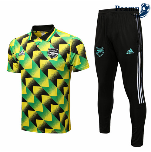 Camisola Futebol Kit Entrainement foot Polo Arsenal + Pantalon Amarelo 2022-2023 pt228360