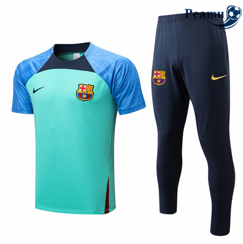 Camisola Futebol Kit Entrainement foot Barcelona + Pantalon Azul 2022-2023 pt228377