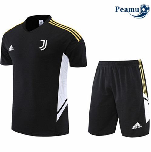 Camisola Futebol Kit Entrainement foot Juventus + Pantalon Preto 2022-2023 pt228429