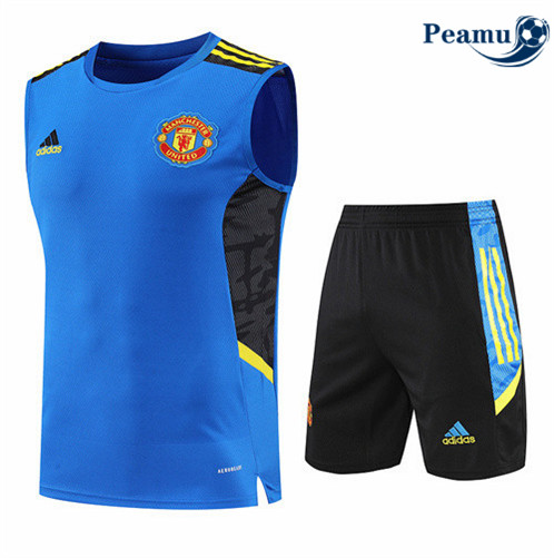 Camisola Futebol Kit Entrainement foot Manchester United Colete + Pantalon 2022-2023 pt228463
