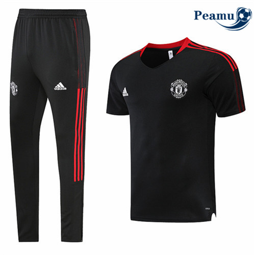 Camisola Futebol Kit Entrainement foot 1Manchester United + Pantalon 2022-2023 pt228471