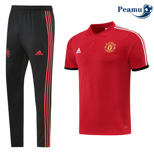 Camisola Futebol Kit Entrainement foot Manchester United + Pantalon 2022-2023 pt228474