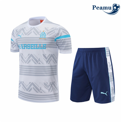 Camisola Futebol Kit Entrainement foot Marsella + Pantalon 2022-2023 pt228480