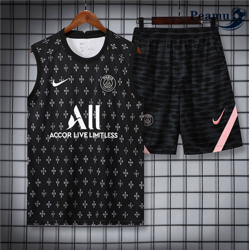 Camisola Futebol Kit Entrainement foot Paris PSG Colete + Pantalon 2022-2023 pt228507