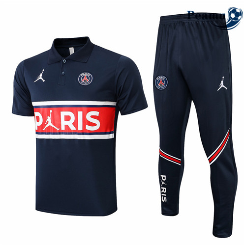 Camisola Futebol Kit Entrainement foot Polo Paris PSG + Pantalon 2022-2023 pt228523